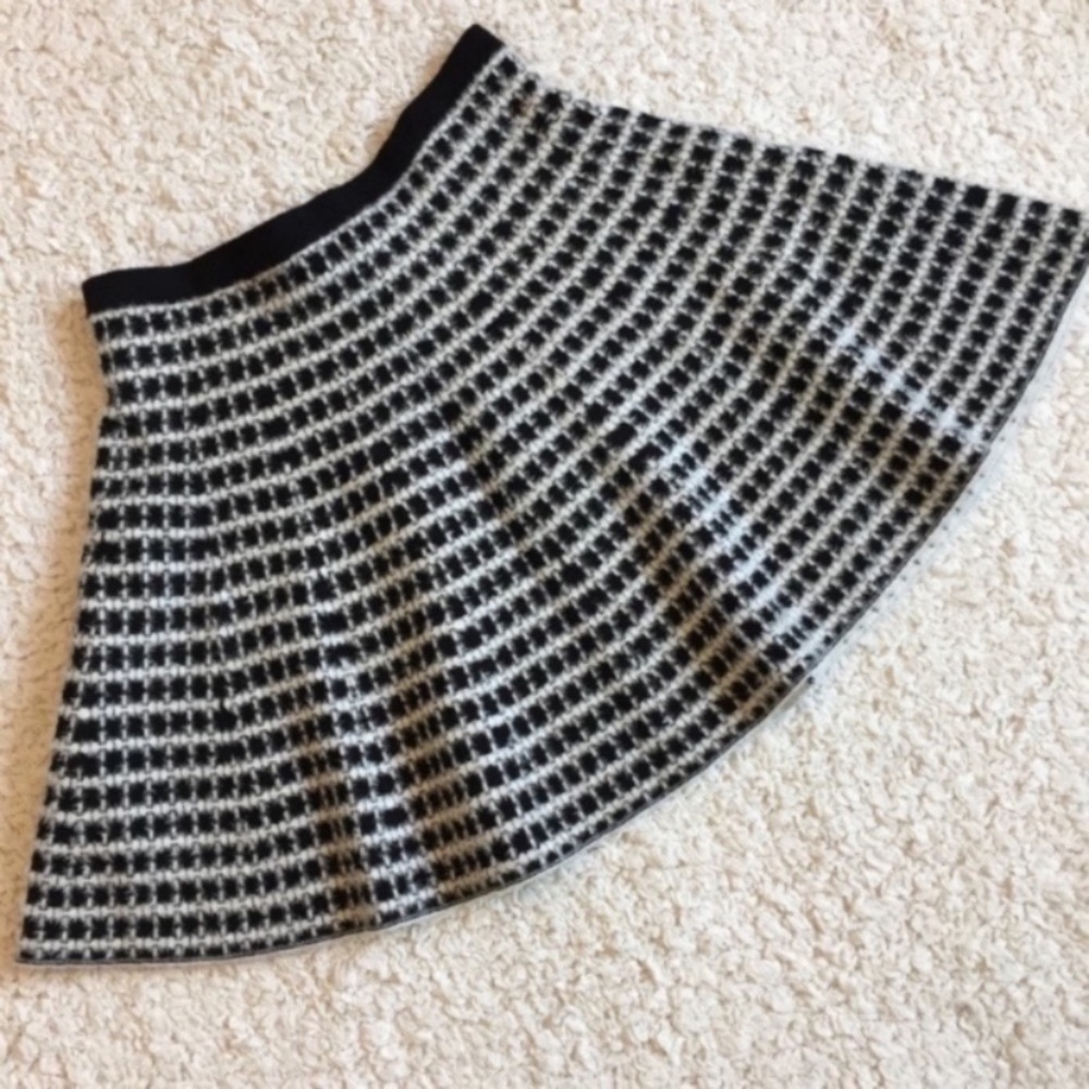 Olivia & Grace Fit and Flare Retro Jacquard Skirt